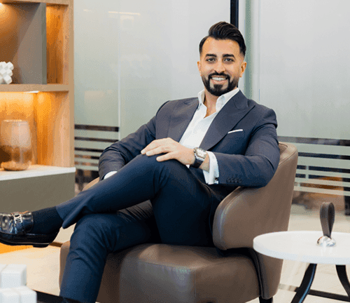 Farooq Syed portrait for About section